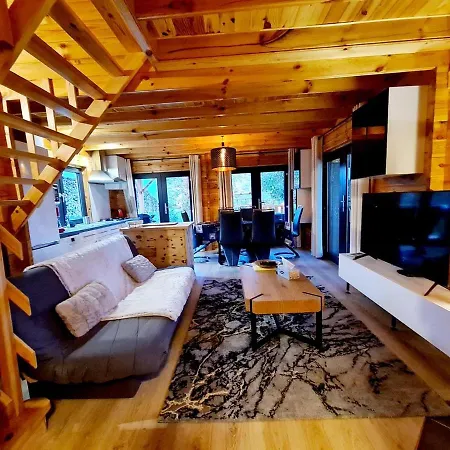 Chalet Le Aura Et Jacuzzi Abreschviller